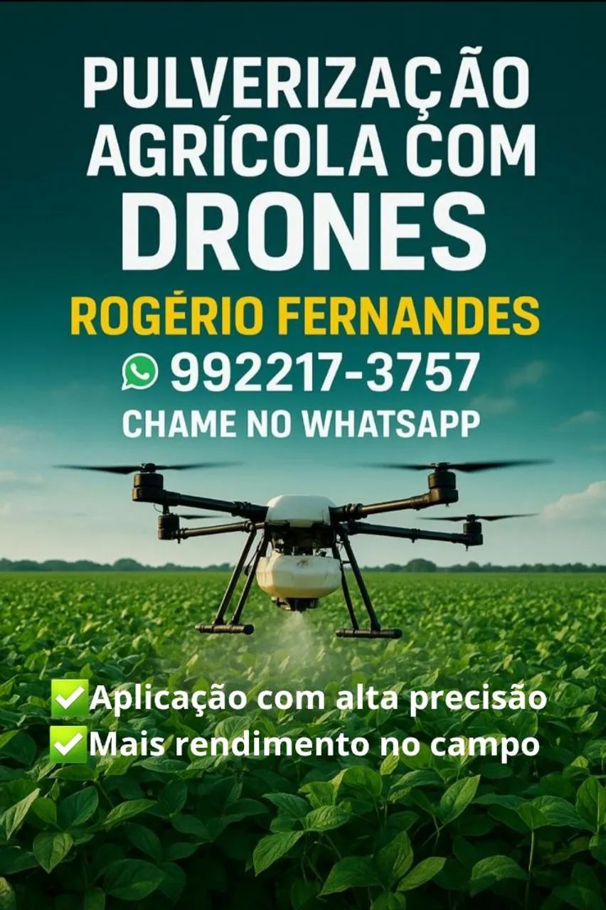 Serviço de Pulverização e semeadura  com drone agrícola - Foto 2