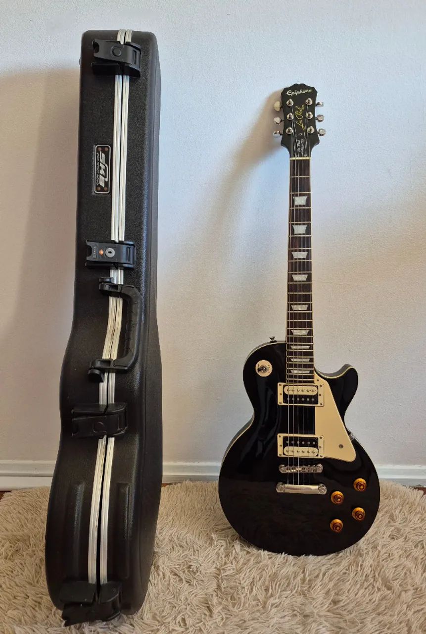 Epiphone Les Paul おまけ付 Guitarra Les Paul Epiphone Traditional Pro + Case SKB