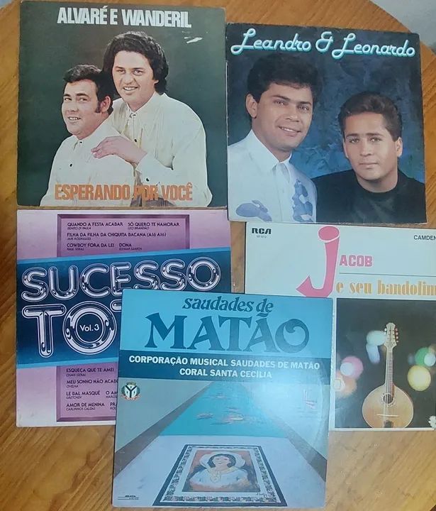 Lote 10 Discos Sertanejos Antigos - Foto 3