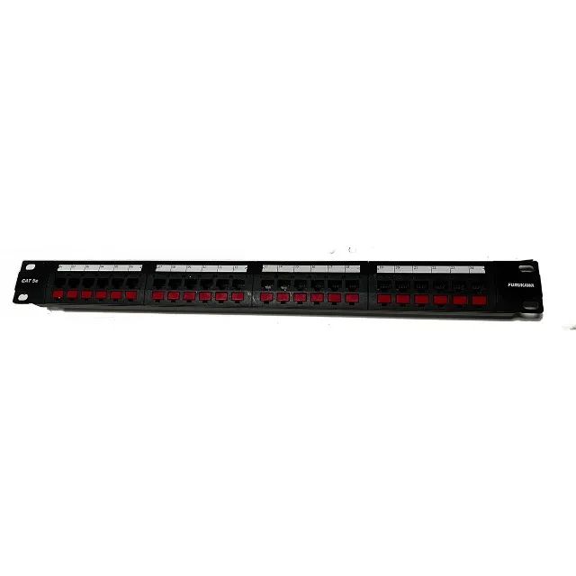 Patch Panel Multilan Cat.5e 24 Portas Furukawa Rack 19 Usado - Foto 3