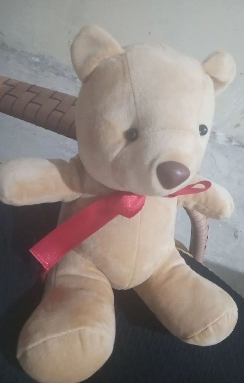 Urso de Pelúcia Bege - Foto 3
