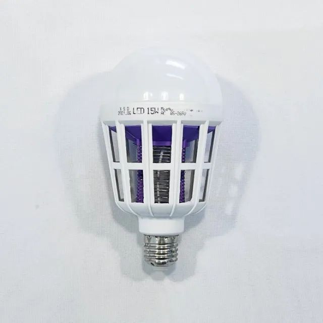 Lâmpada de LED 15W 127V Mata Insetos/Mosquitos - Foto 5
