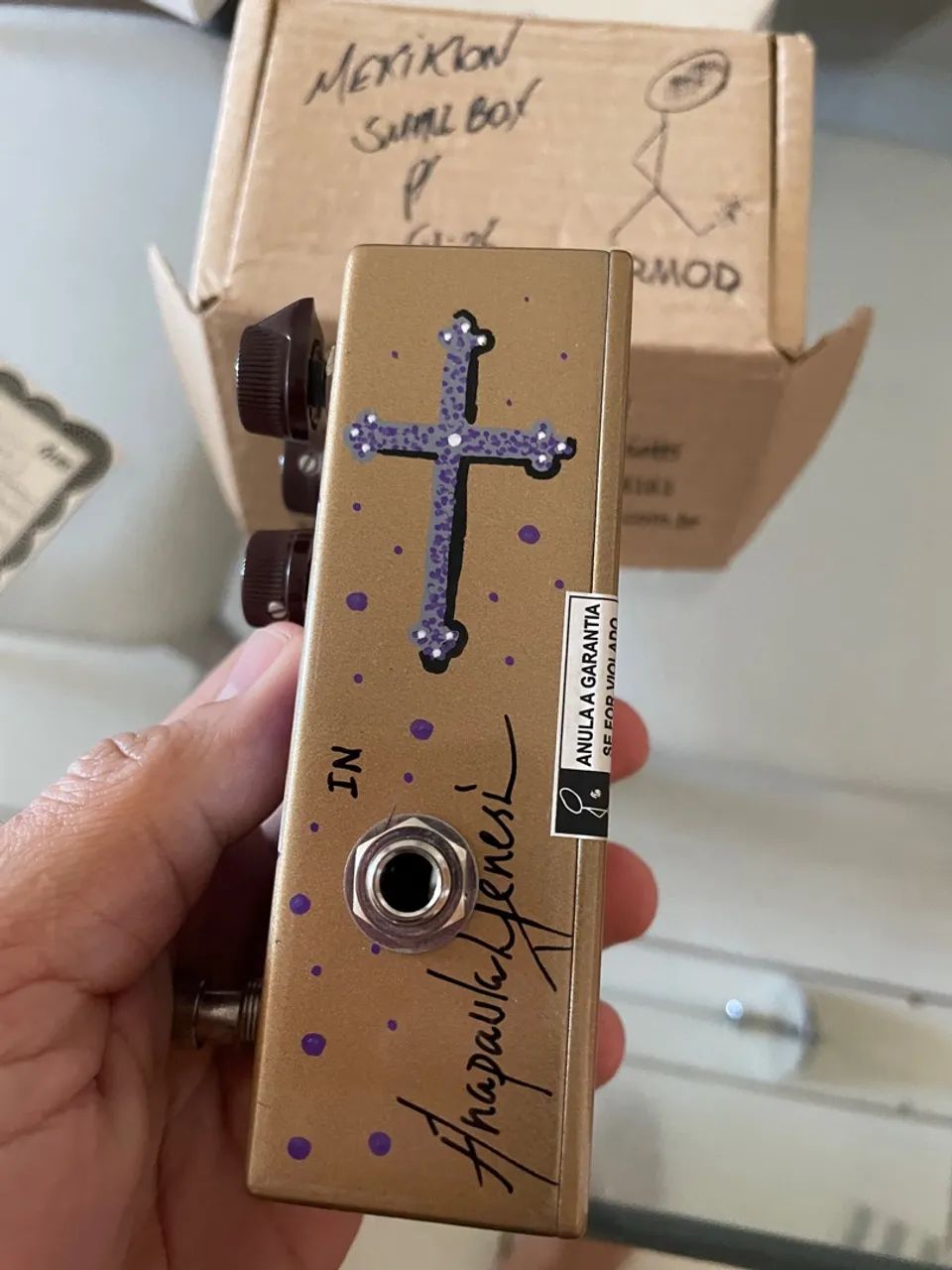 Pedal Klon JR MOD! ESTADO DE ZERO,