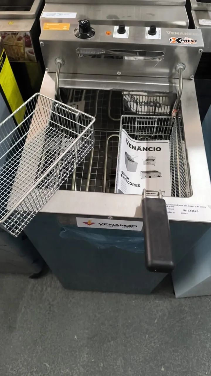 Fritadeira Elétrica 29L água ou Oleo 5000W - Foto 2