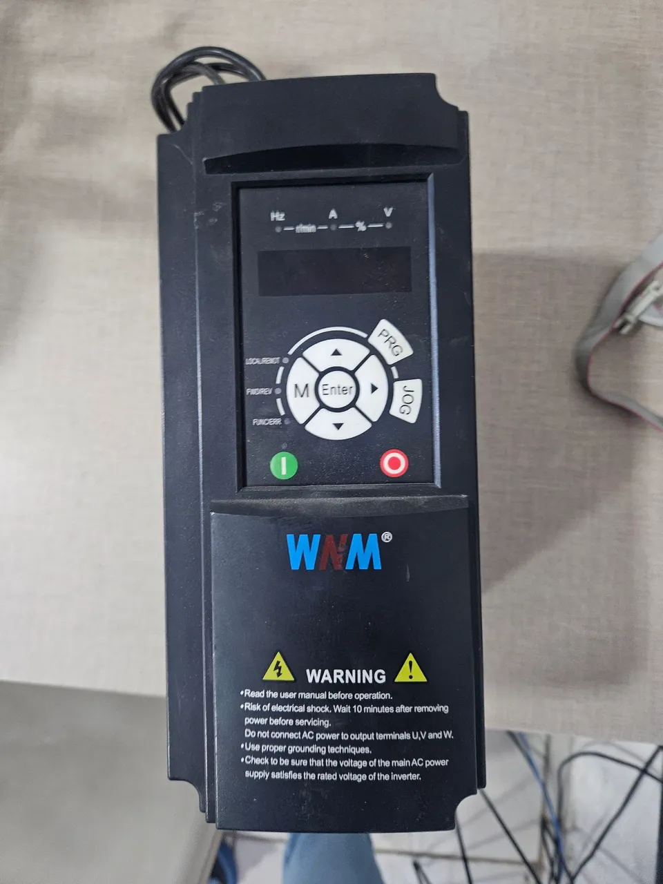Inversor de Frequência WNM 7.5 cv 220V