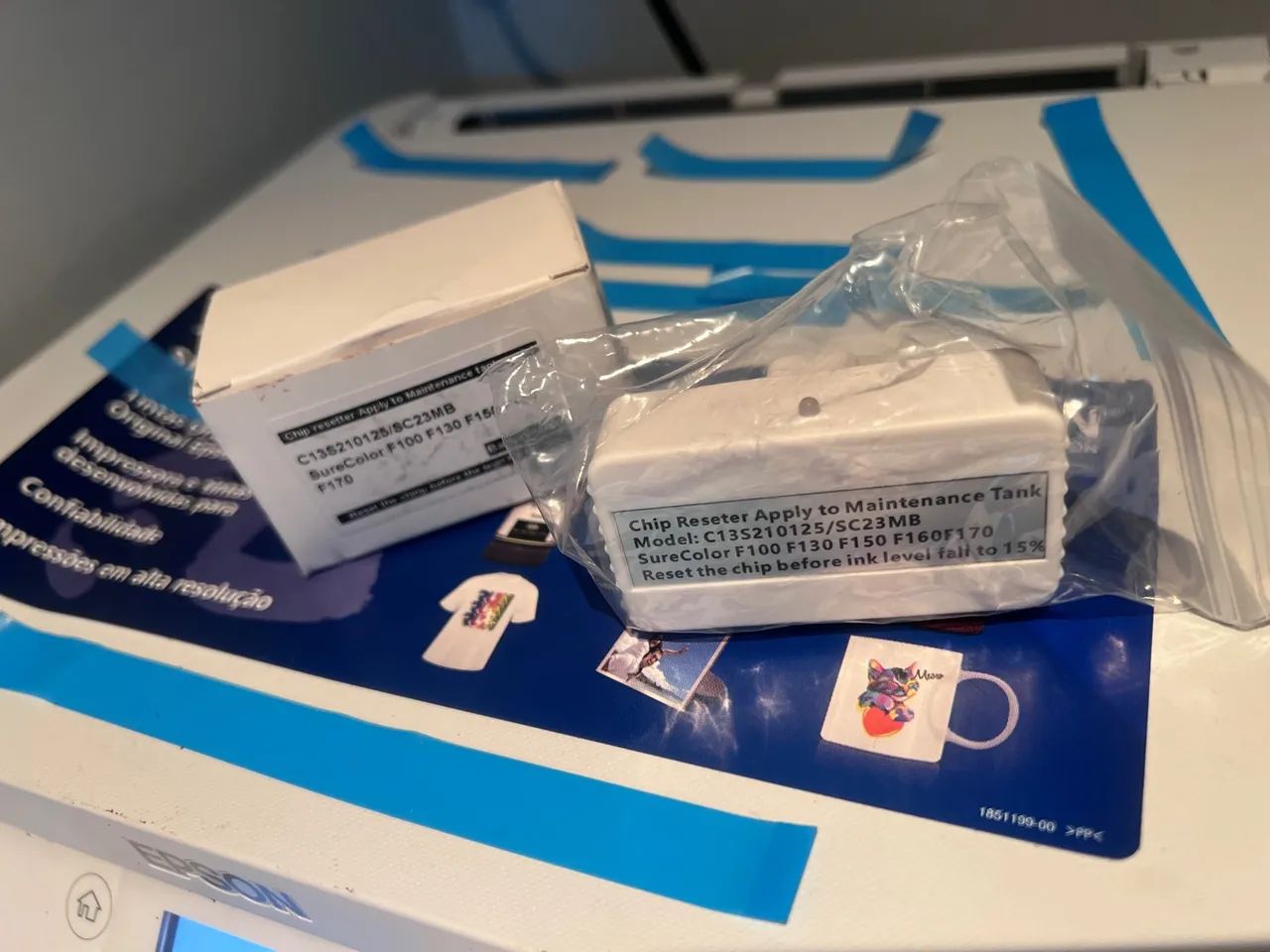 Impressora Epson para Sublimação A4 + kit tinta + reset  - Foto 3