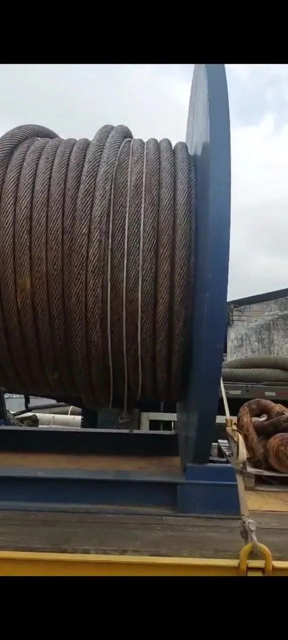 Cabo de aço 2,5 polegadas / 100metros - Foto 4