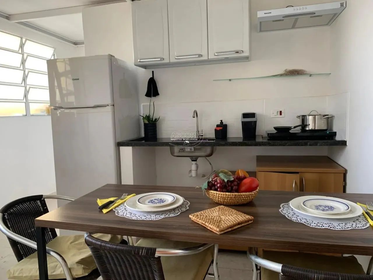 Kitnet mobiliado para alugar no bairro Residencial Serra Verde, Piracicaba.