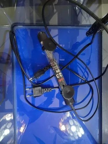 Aquário Boyu Usado, Com Aquecedor, Termómetro, Midia, Pedras (Usado) - Foto 6