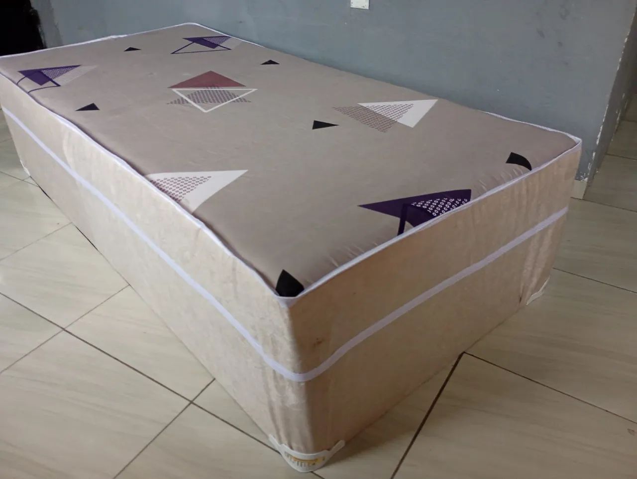 Cama Solteiro Box Espuma altas 15CM  - Foto 5