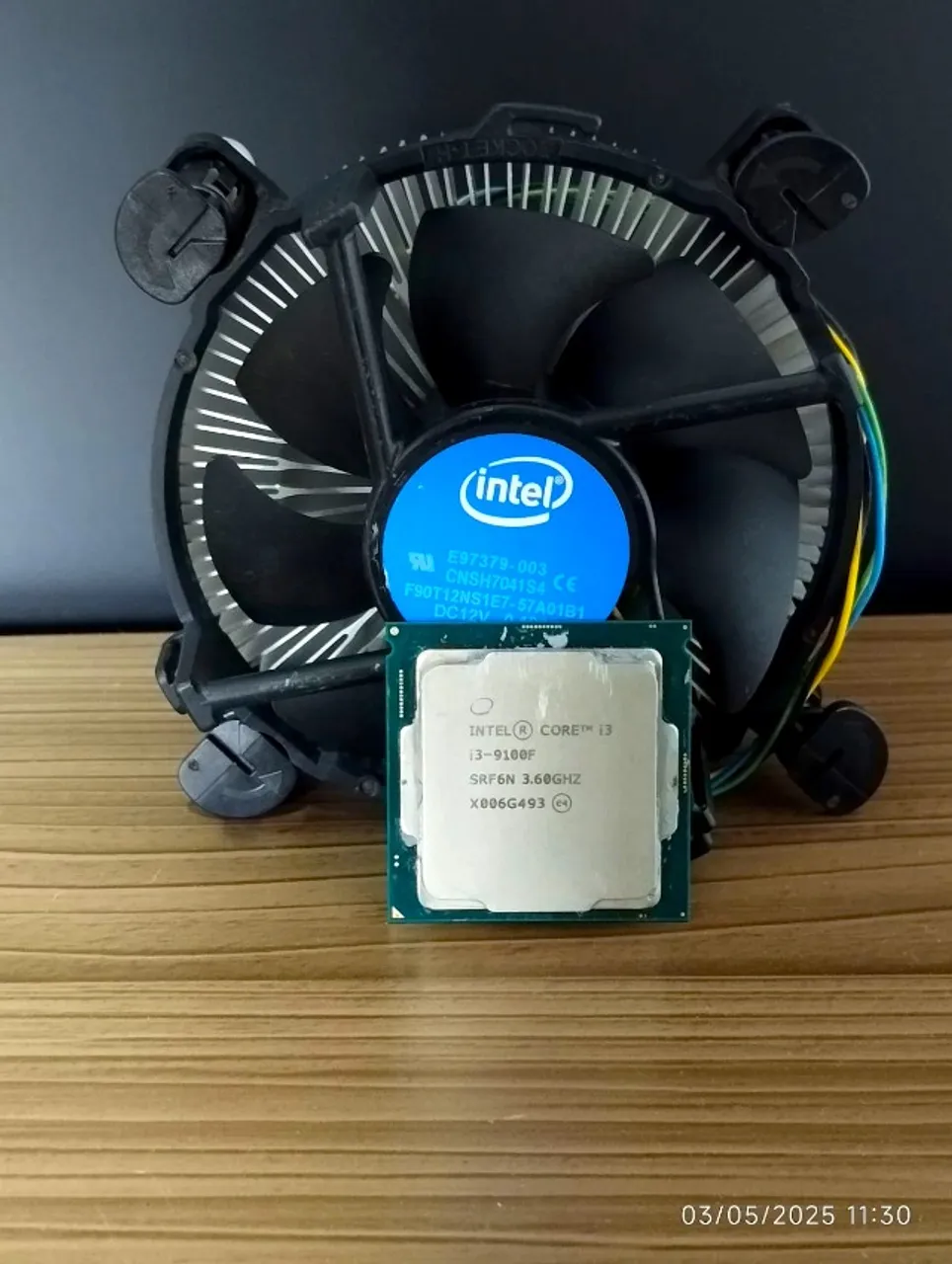 Processador Intel i3 9100F + Cooler - Entrego/Envio