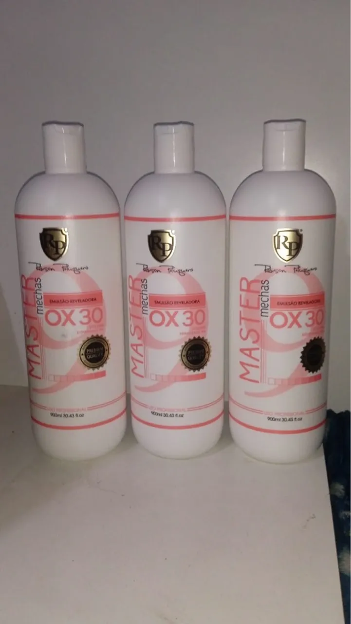 Emulsão Reveladora Ox 30 Master Mechas - 900ml