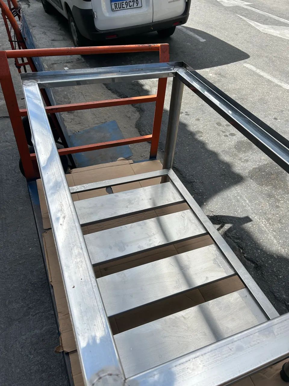 Mesa Inox sem tampo  - Foto 5