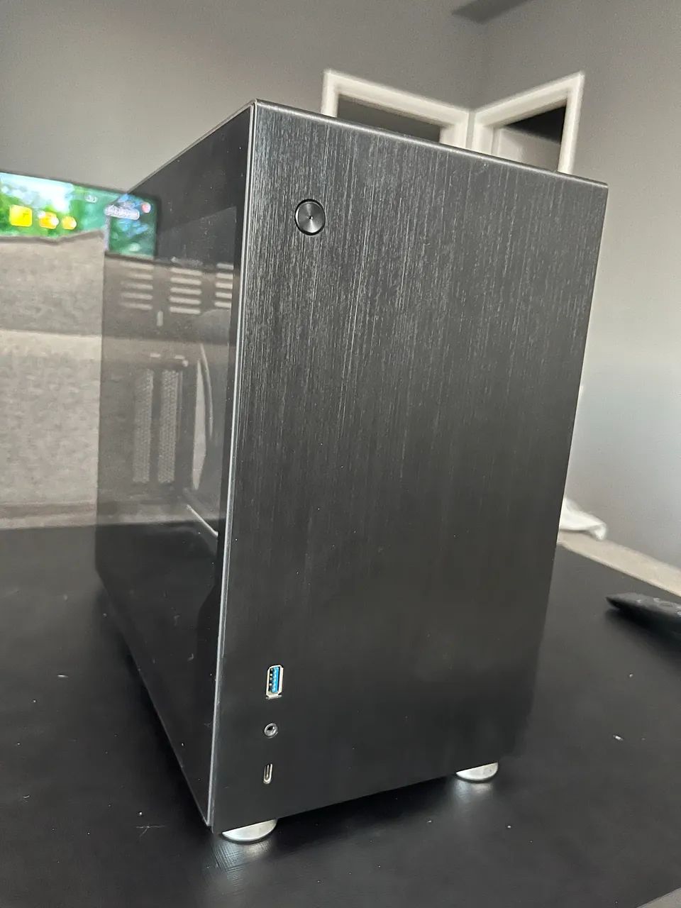 Gabinete Mini Itx Jonsbo V10 - Foto 2