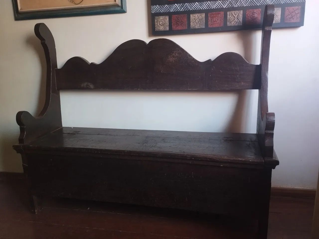 Banco rústico 