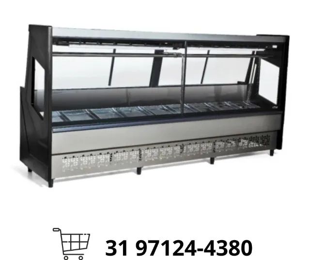 Balcão de Açougue 3M Preto 220v Polar