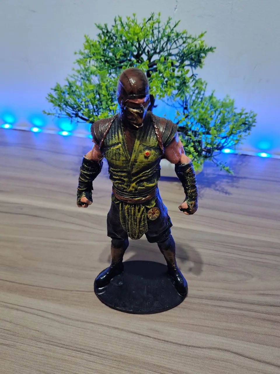 BONECO SCORPION MORTAL KOMBAT EM RESINA  - Foto 3
