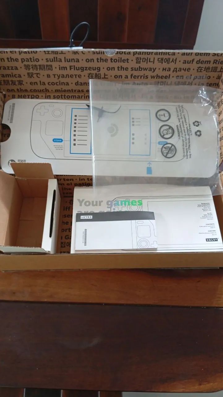 STEAM DECK 512 GIGAS  COM MICRO SD 128 E DOCK  - Foto 6