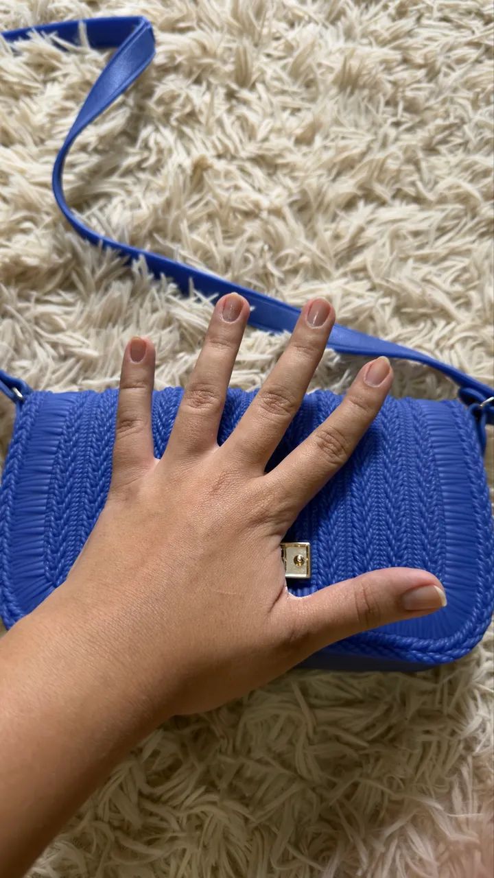 Bolsa azul  - Foto 3
