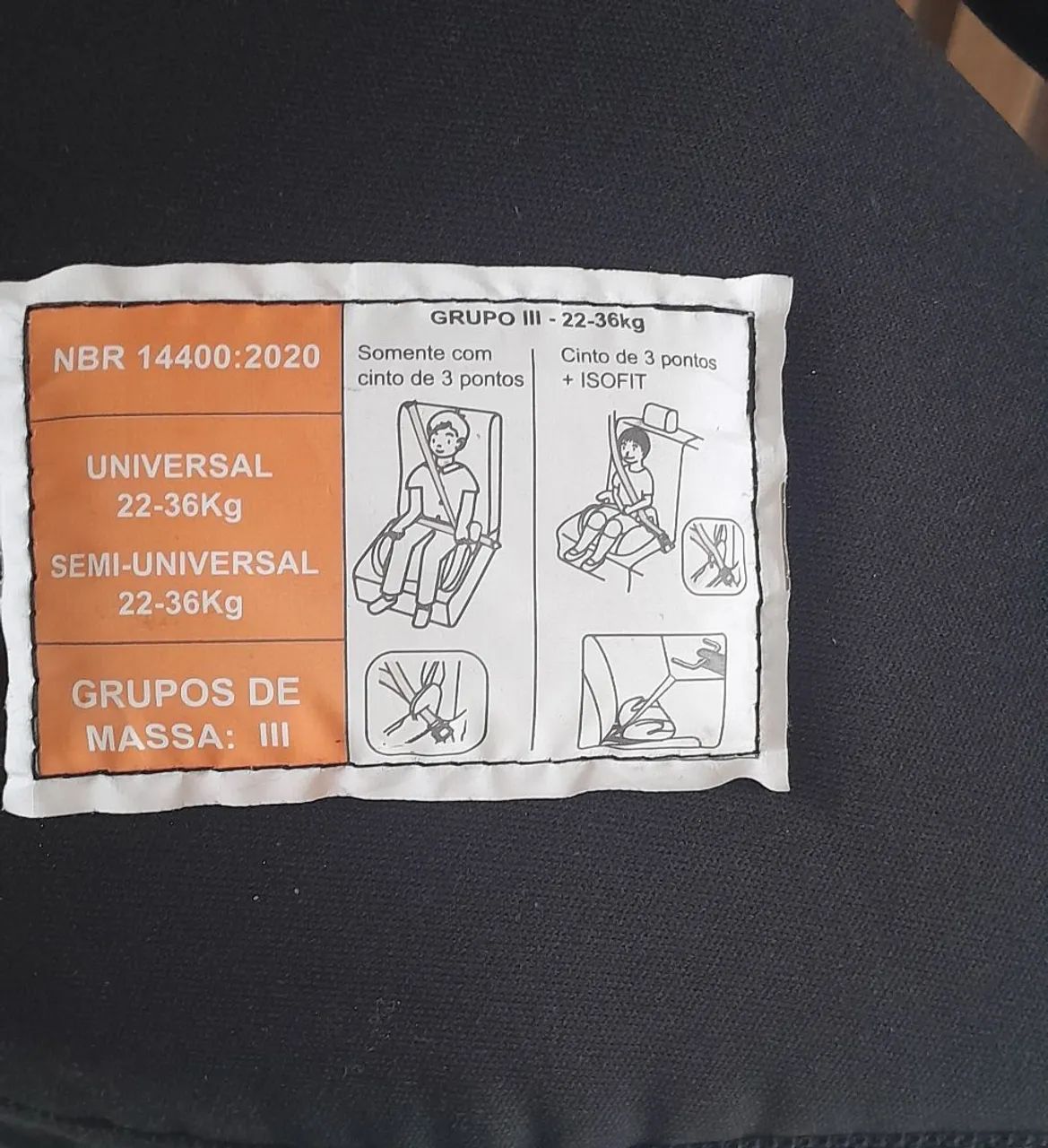 Assento de carro para criança  - Foto 3