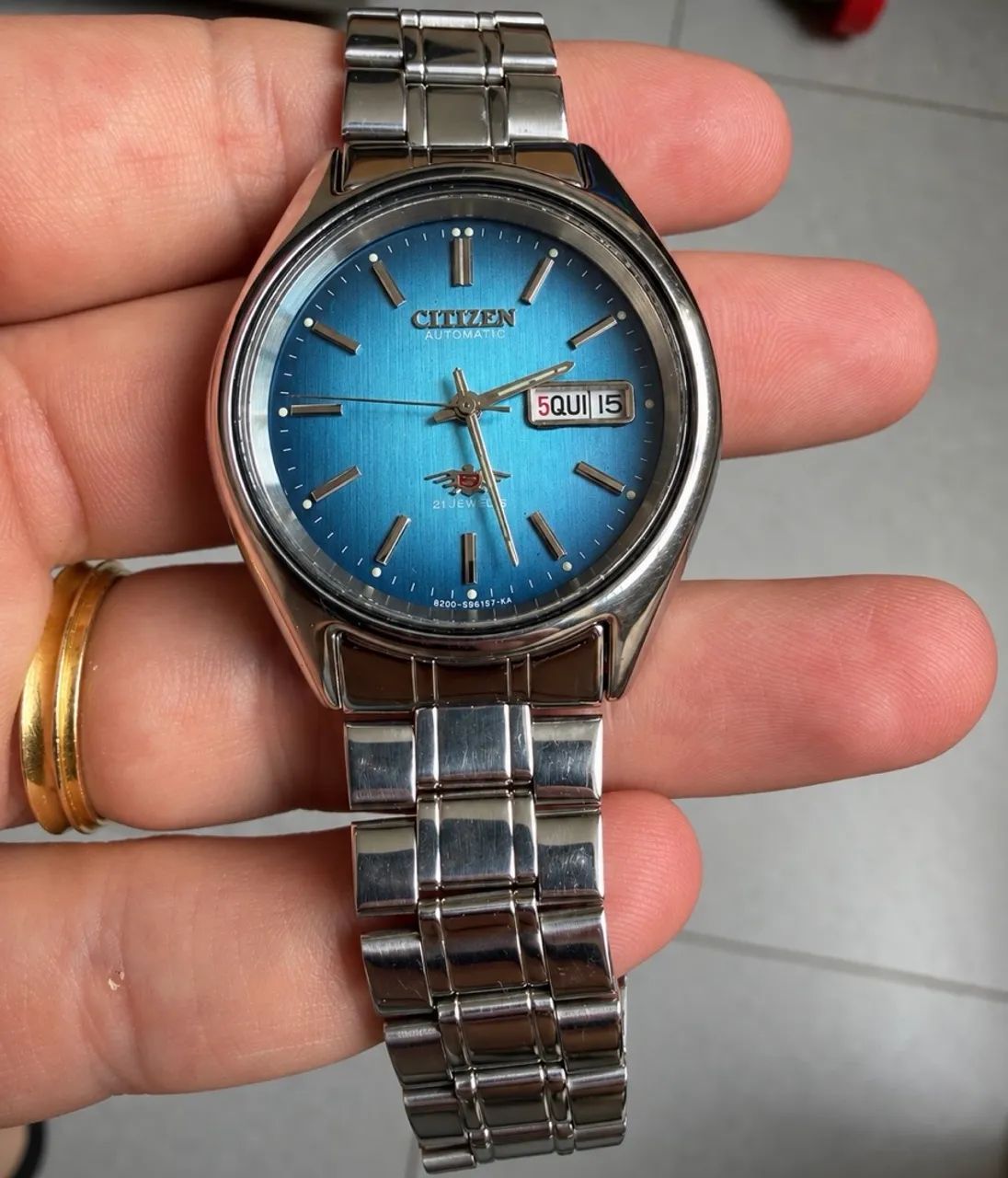 Relógio Citizen Automatic Vintage Águia 