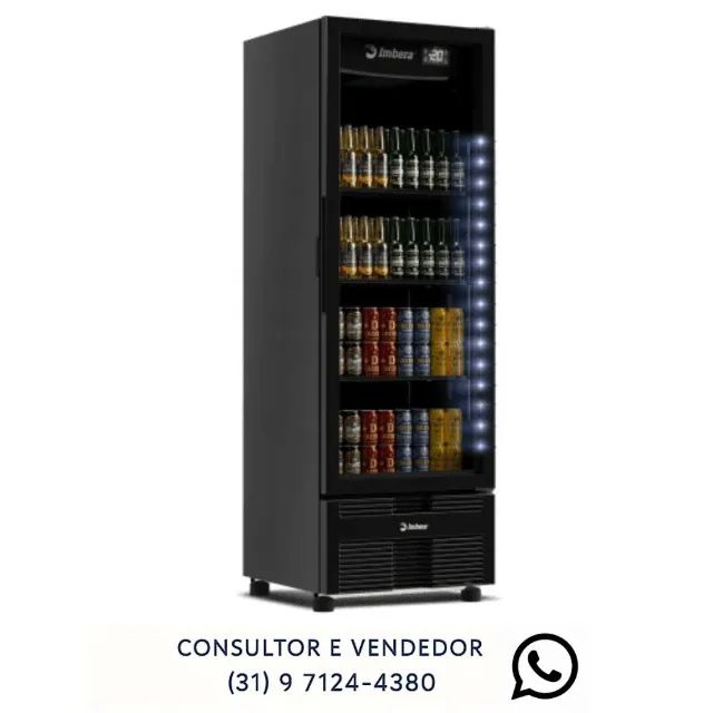 Cervejeira Porta de Vidro 565L Imbera