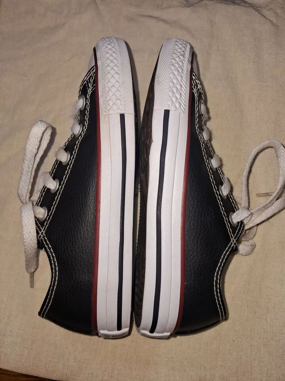TÊNIS ALL STAR couro - Foto 2