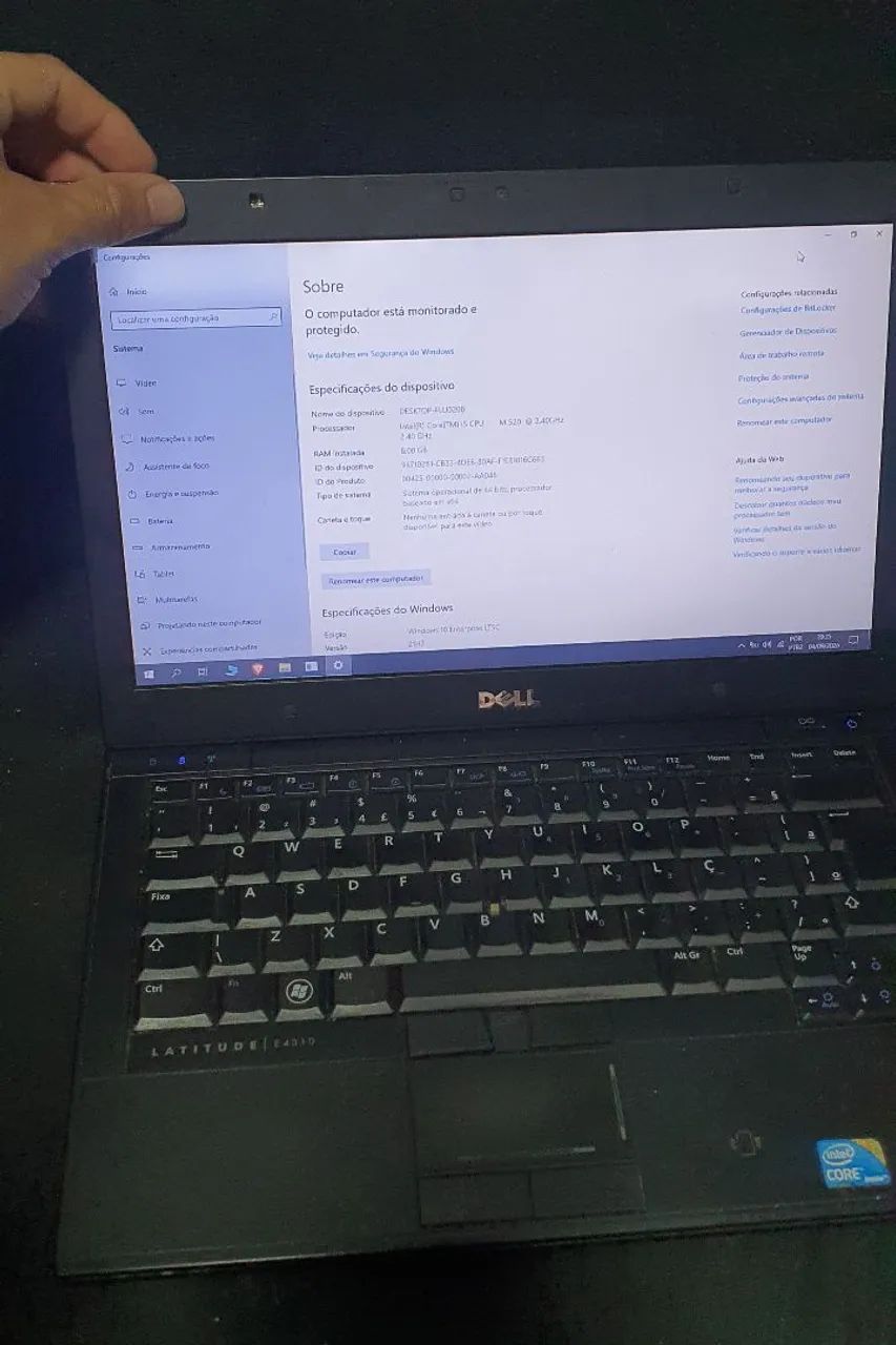 Notebook Dell Latitude, Core i5 | 8GB RAM | SSD 120GB - Foto 2