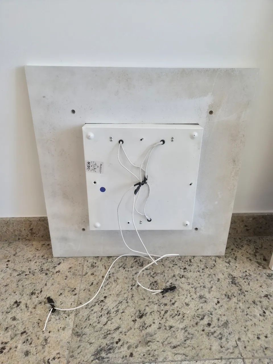 Luminarias de teto, de vidro (retangular e quadrada) - Foto 4