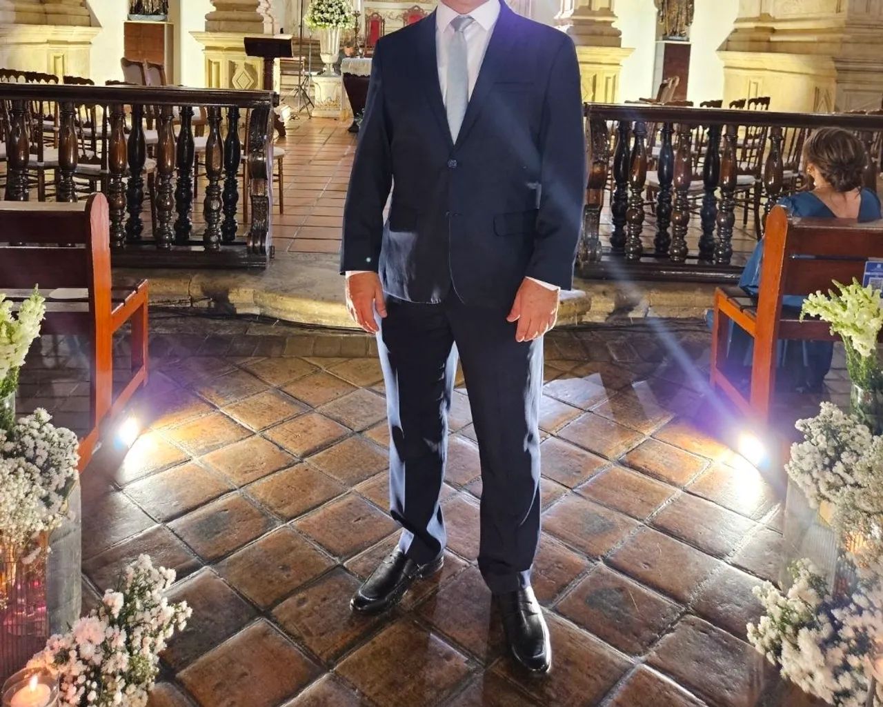 Oportunidade!!! Terno completo da loja Moda Cruz  - Foto 3