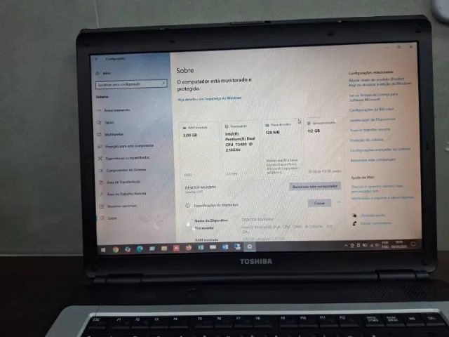 Notebook Toshiba Satellite L515 - Foto 4