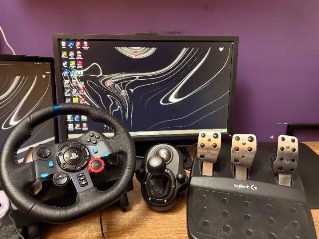 Logitech G29+ câmbio 