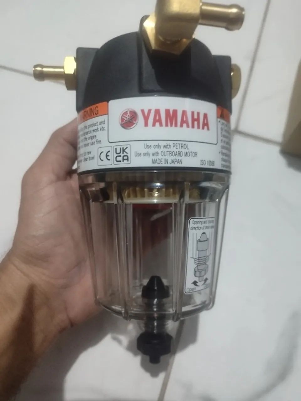 Filtro de óleo motores de popa - Foto 2