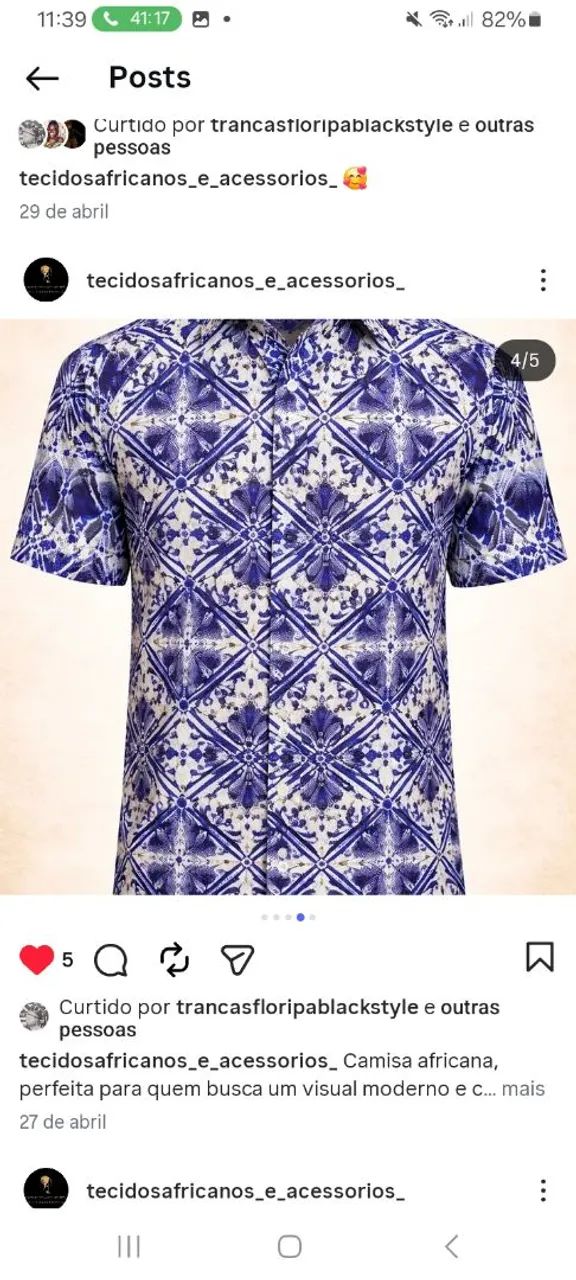 Camisas africanas  - Foto 3