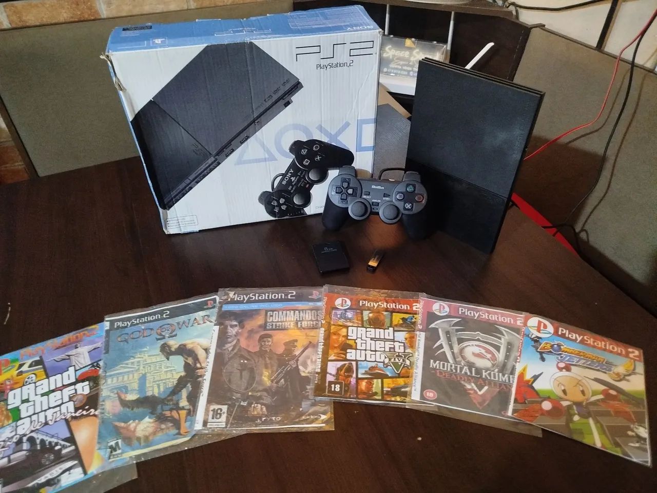 PS2 Playstation 2 com Caixa Original 