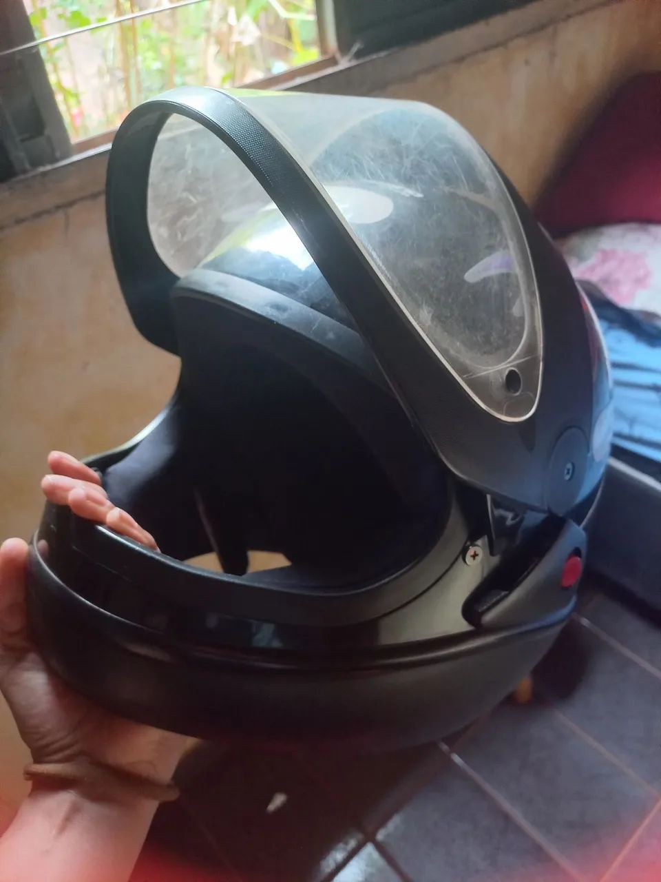 Capacete moto