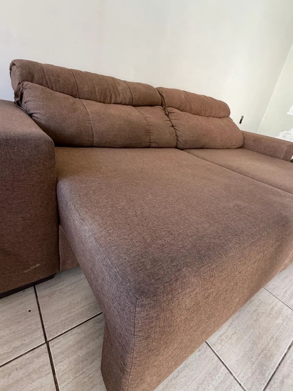 Sofá retrátil e reclinável 2 lugares  - Foto 3