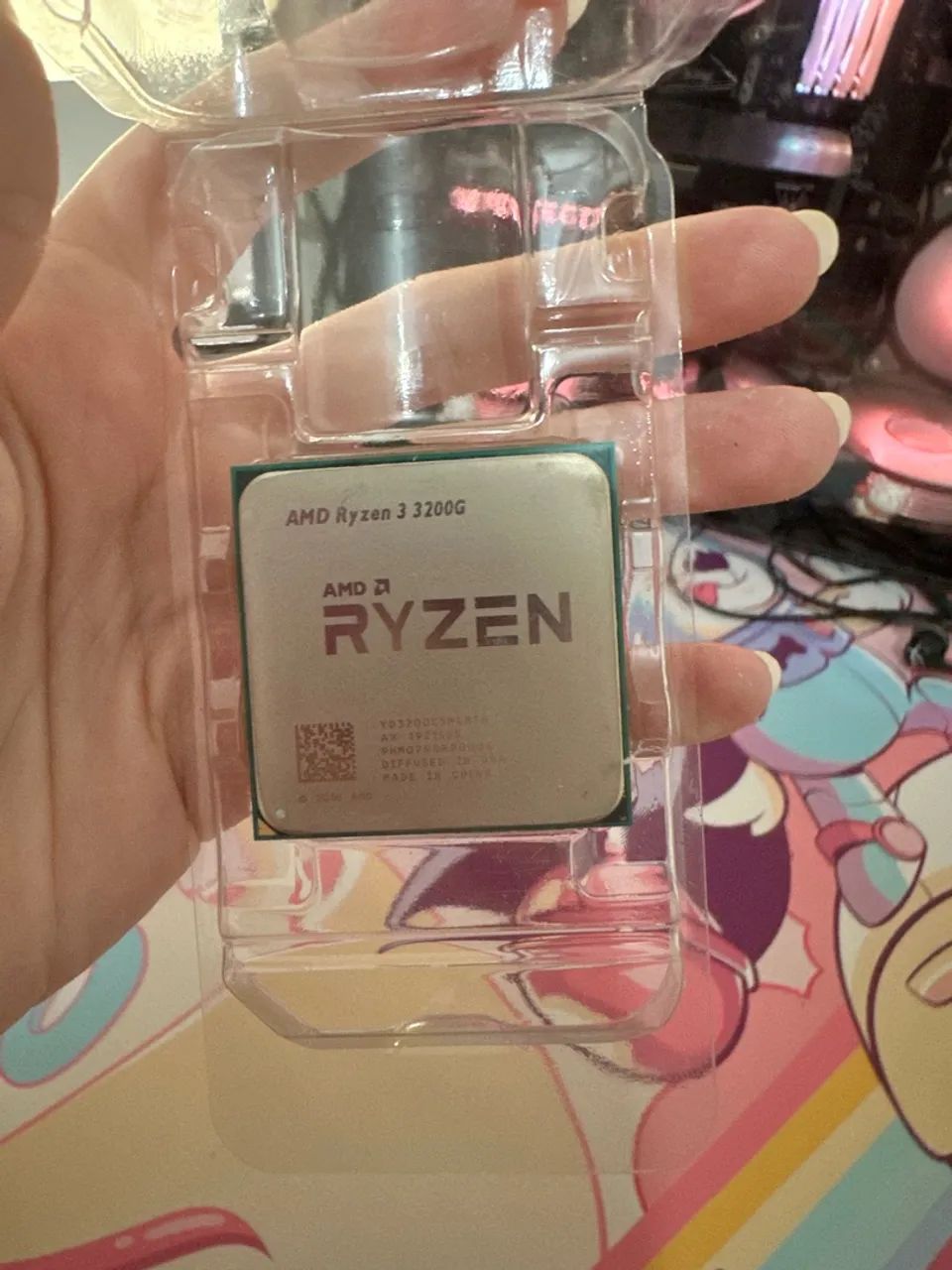 Processador Ryzen 3 3200g (vídeo integrado)