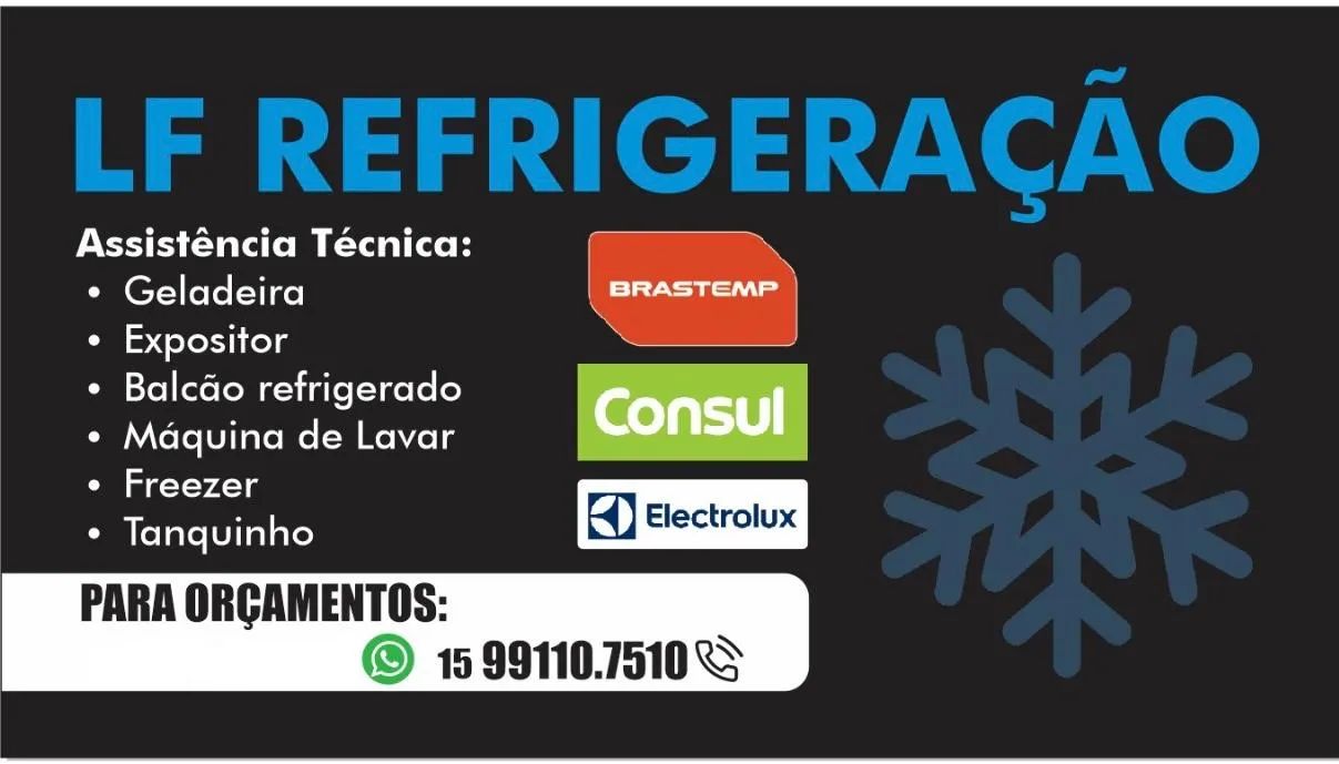 Consertos de máquina de lavar e geladeiras 