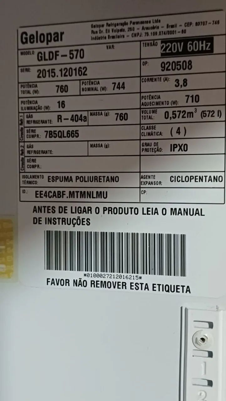 Espositor cervejeiro - Geladeiras e Freezers - Conjunto Aero