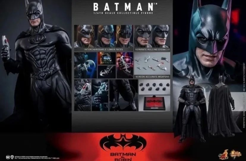 Hot toys Batman George Clooney mms786 - Hobbies e coleções