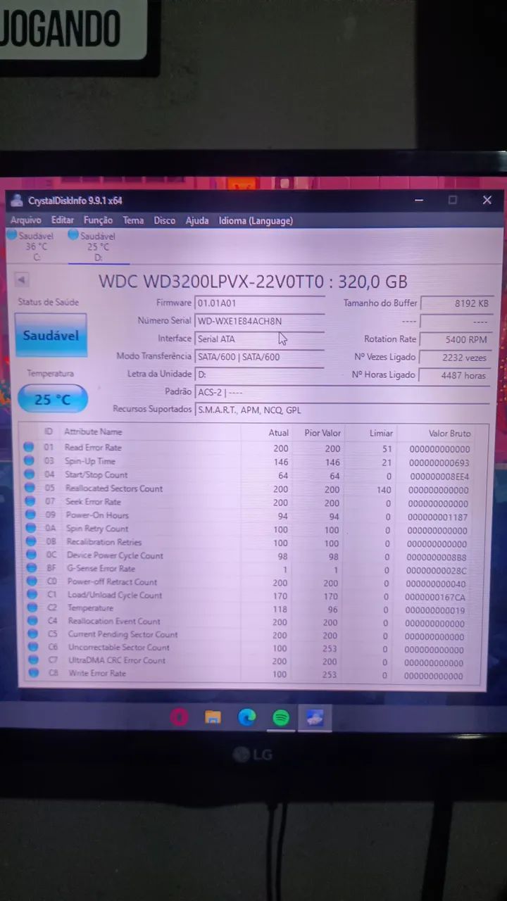HD 320GB sata 2,5 - Foto 3