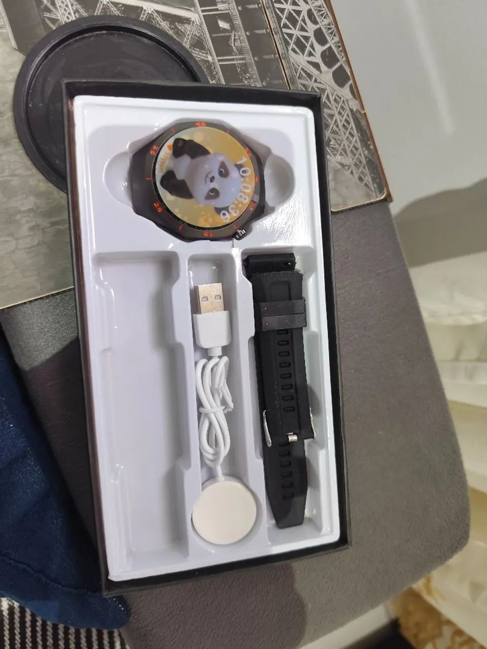 SMARTWATCH GT5 MAX - NOVO NA CAIXA - Foto 4