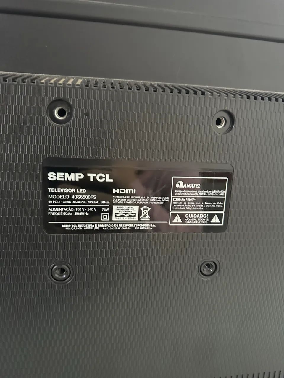 TCL 40 polegadas smart tv  - Foto 2