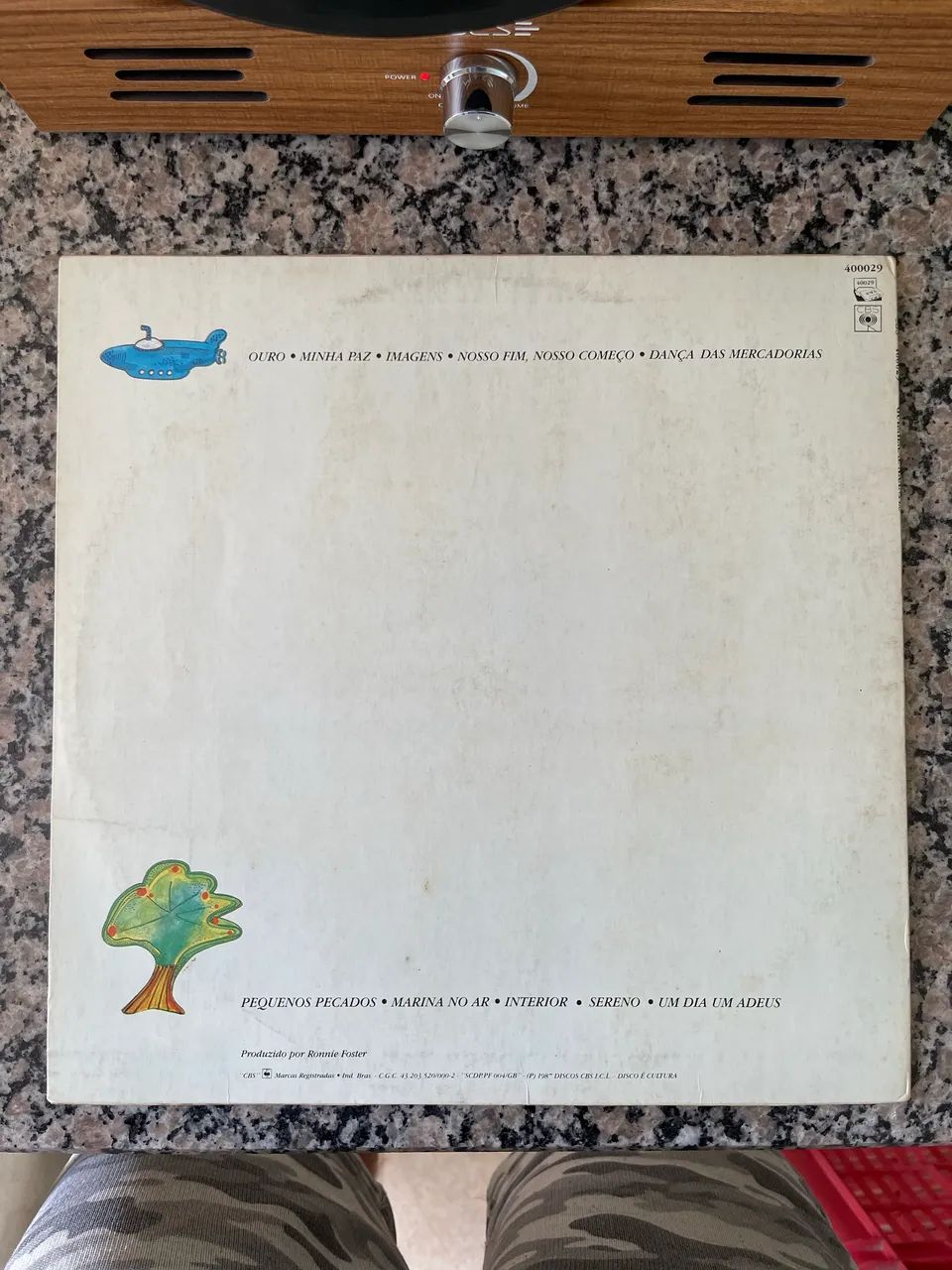 LP Guilherme Arantes - 1987 - Original CBS - Vinil - Foto 4