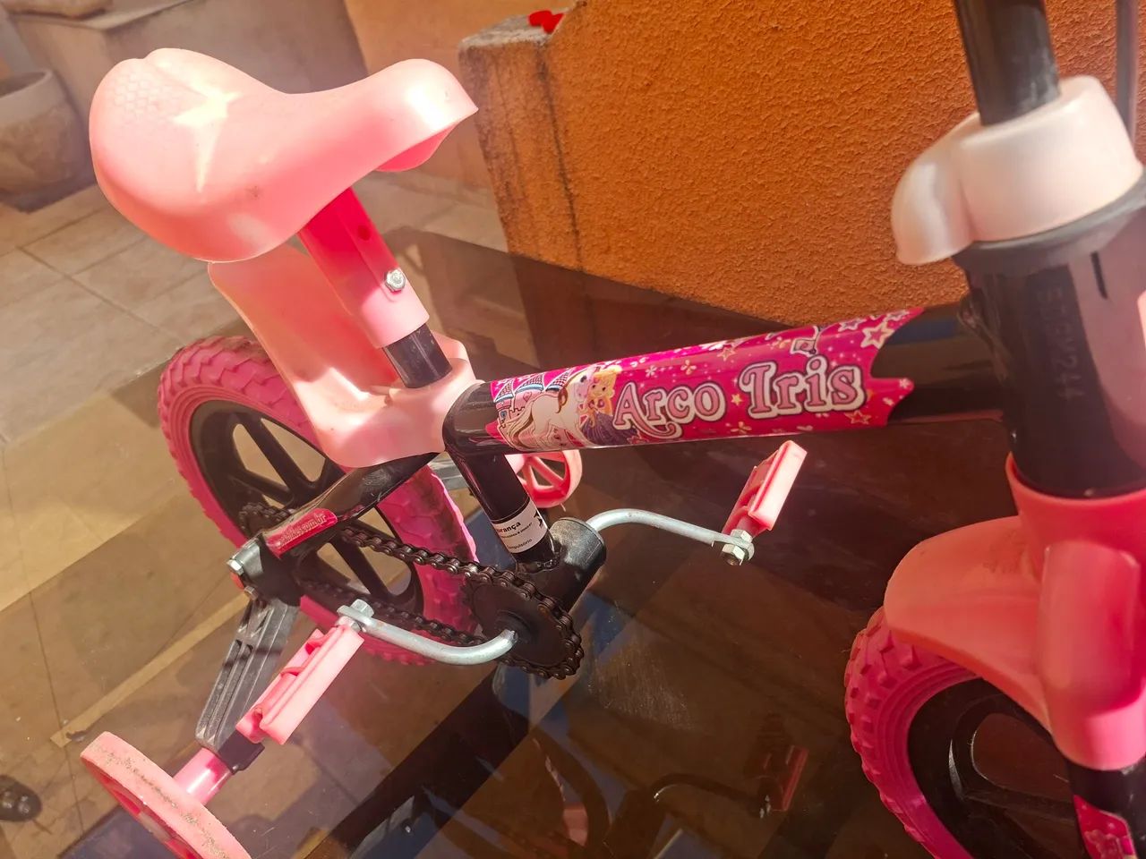 Bicicleta infantil aro 12 - Foto 4