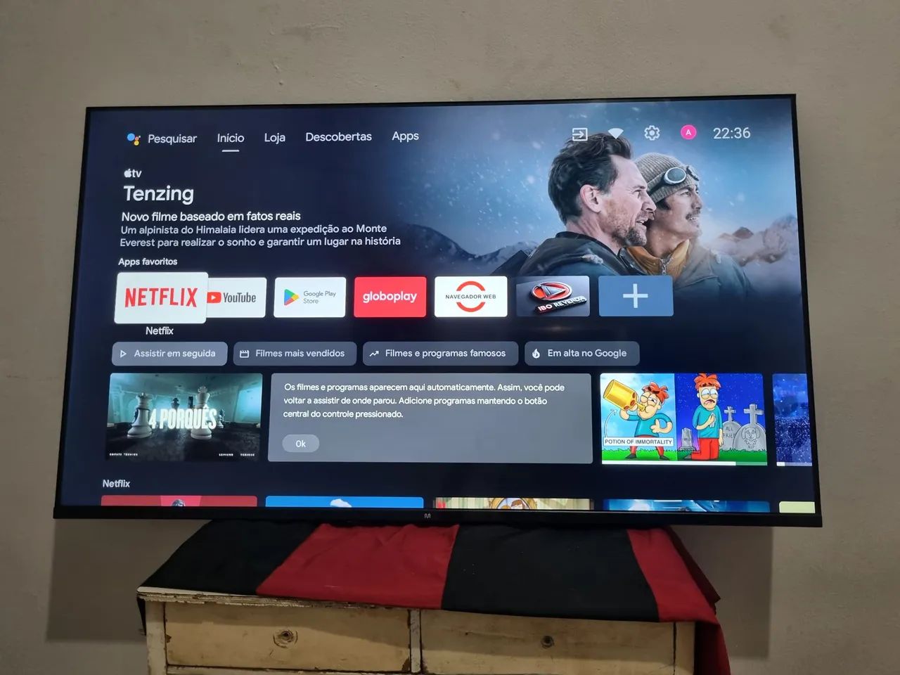 Smart TV Multilaser 50 polegadas 4K UHD - R$ 1.800 - Foto 3