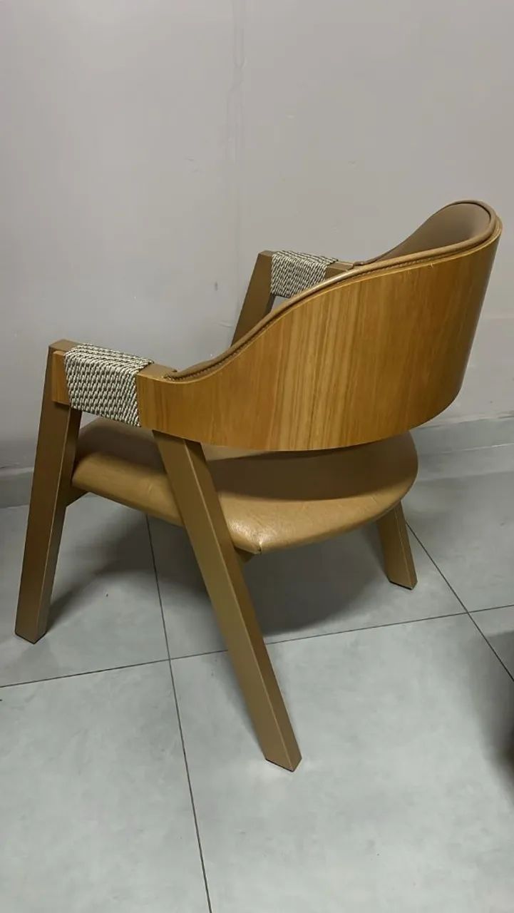 Cadeira de jantar em courano  - Foto 3