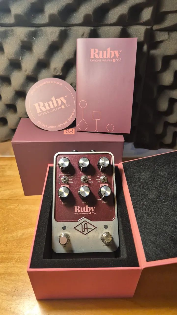 Universal Audio Ruby ?63 - Top Boost Amplifier - Foto 2