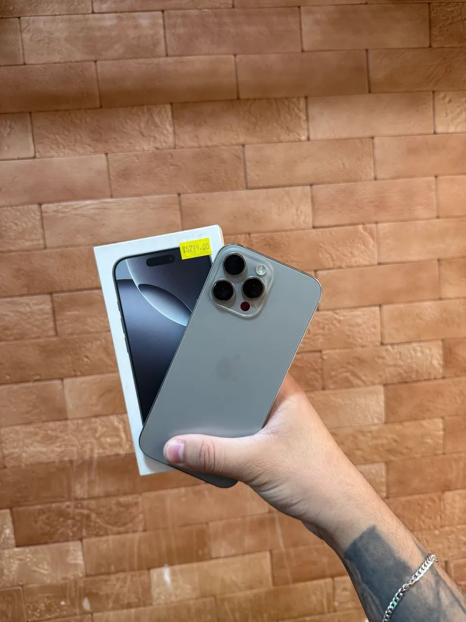 iPhone 15 pro 128gb com garantia / venha você também  - Foto 4